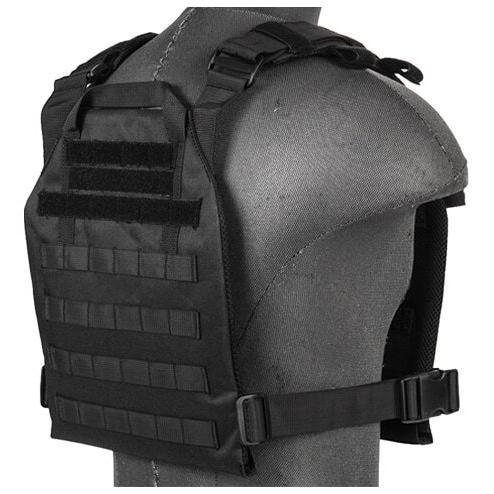 LT - Light Plate Carrier Vest - 1000D Cordura - Svart - Game-On.no