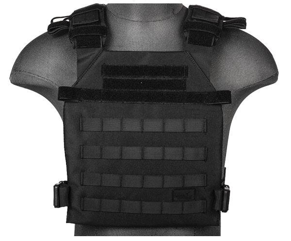 LT - Light Plate Carrier Vest - 1000D Cordura - Svart - Game-On.no