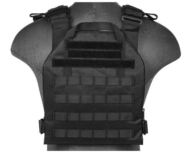 LT - Light Plate Carrier Vest - 1000D Cordura - Svart - Game-On.no