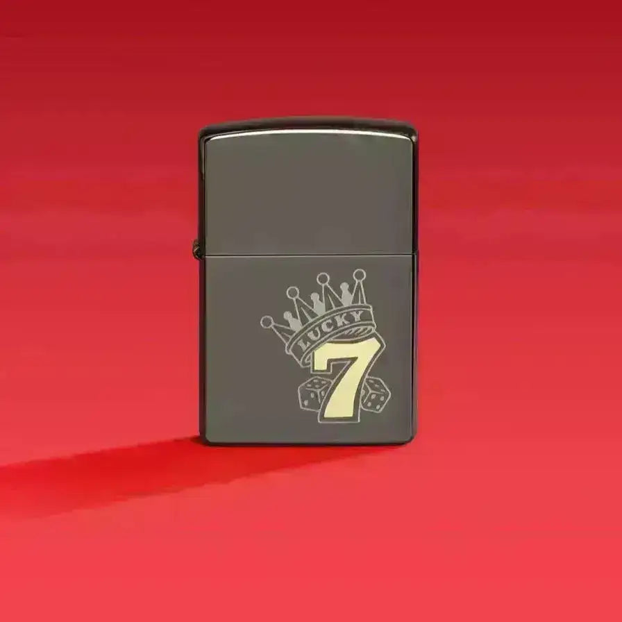 Lucky 7 Motiv - Lighter - Game-On.no