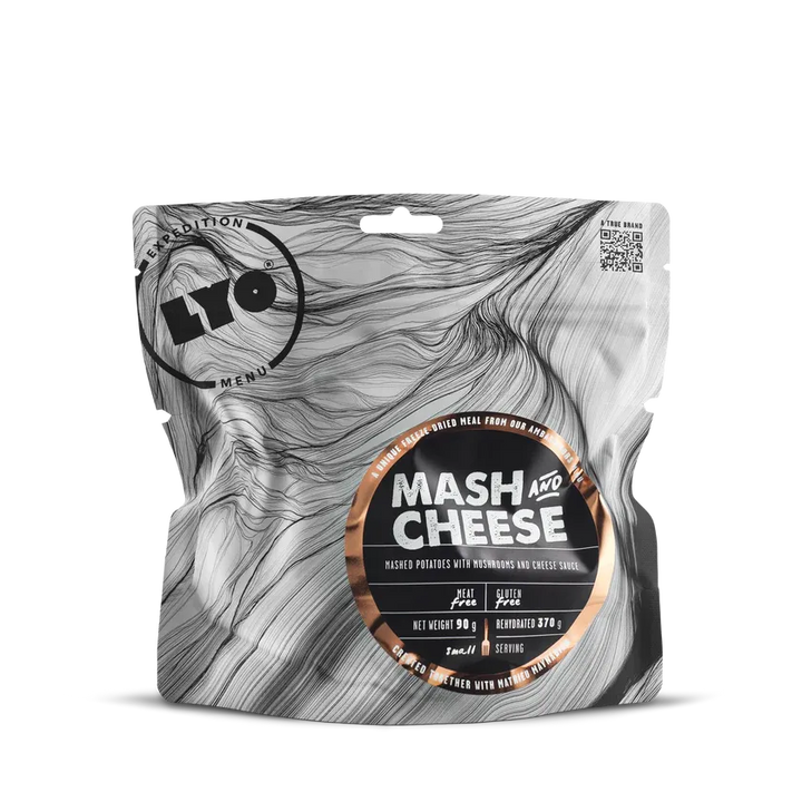 LYOFOOD Mash & Cheese – Glutenfri turmat med potetmos og ost - Game-On.no