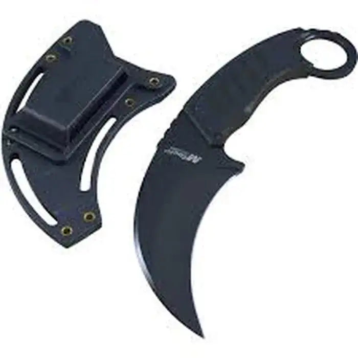 M-Tech - Taktisk Karambitstyle Kniv - Sort - Game-On.no