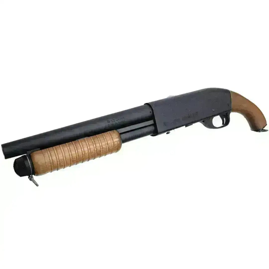 M870 Short - Fjærdrevet Softgun Hagle - Wood - Game-On.no