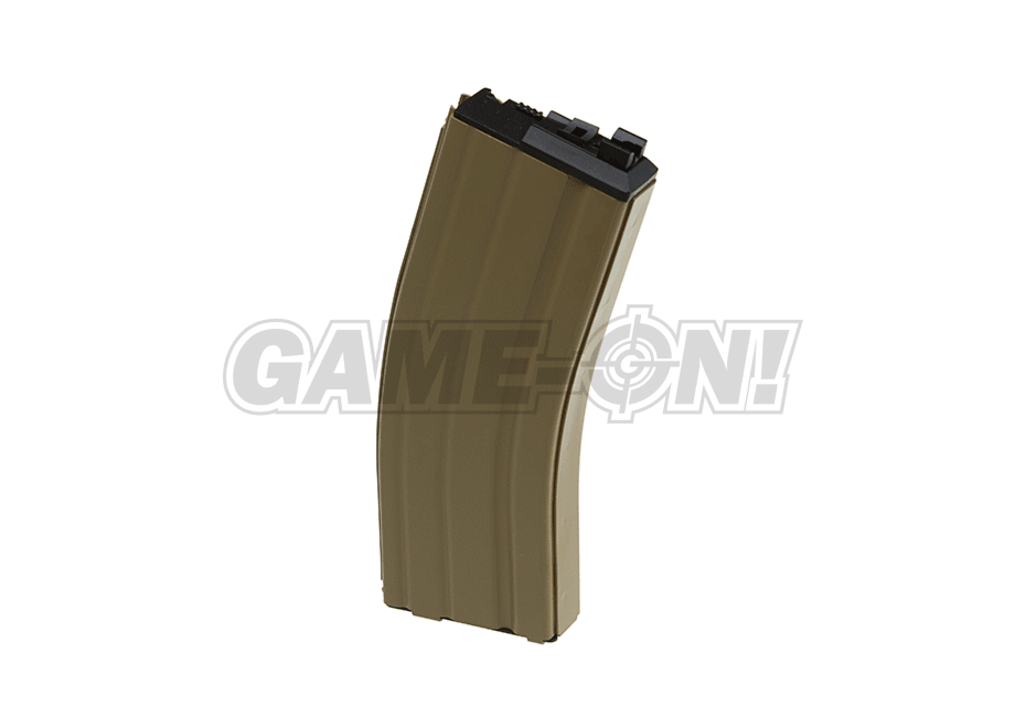 Magasin - Gassdrevet WE SCAR/M4 30skudds - Softgungass Tan - Game-On.no