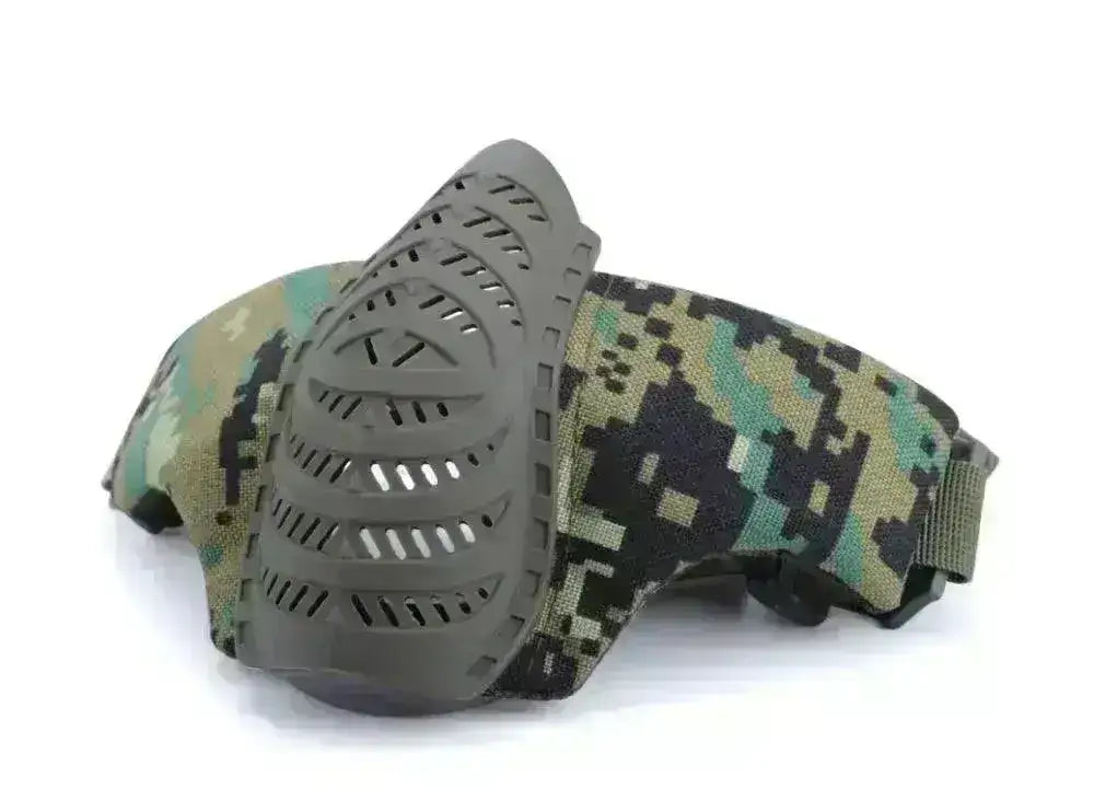 Mask 7 - Beskyttelsesmaske til Softgun - Digital Camo - Game-On.no