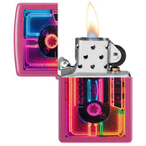 Zippo Neon Cassette Lighter