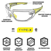 Mechanix - Type X - Beskyttelsesbriller - Game-On.no