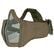 Mesh Maske med Kinnpute - Ranger Green - Game-On.no