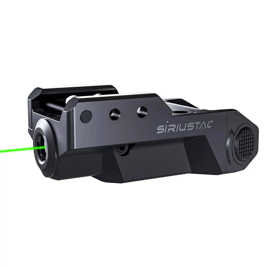 Micro Grønn Laser til Våpen - 21mm Rail - Oppladbar - Game-On.no