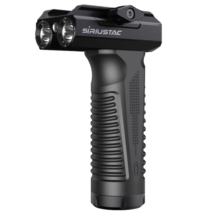 Mini Frontgrep med Grønn Laser og Lykt (2000 Lumen) - 21mm Rail - Game-On.no