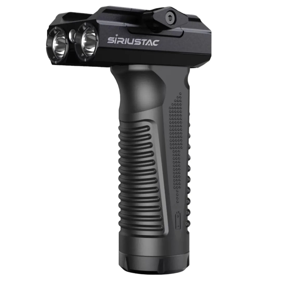 Mini Frontgrep med Grønn Laser og Lykt (2000 Lumen) - 21mm Rail - Game-On.no