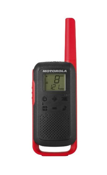 Motorola T62 Talkabout Walkie Talkie - Rød - Game-On.no