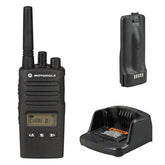 Motorola XT460 walkie talkie med batteri og lader