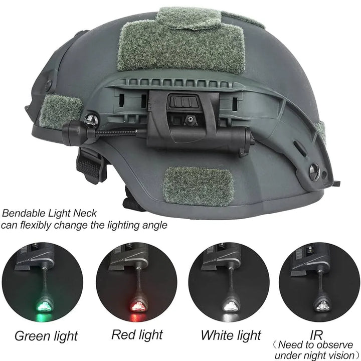 MPLS Hjelmlykt - Svart - Game-On.no