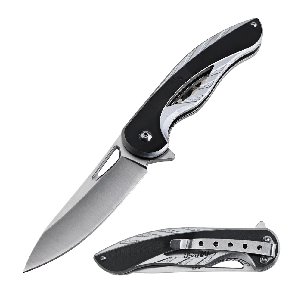 EDC Fine Edge Pivot Foldekniv med Belteklipp