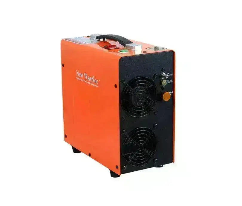 New Warrior Mini1 12V/220V med Autostop - Elektrisk Kompressor - Game-On.no