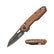 Elite Tactical Nexus foldekniv brun