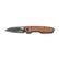 Elite Tactical Nexus foldekniv brun vinkel 2