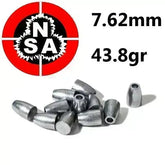 Nielsen HPDB Slugs til Luftvåpen 7.62mm (.300) - 43.8gr - 225stk - Game-On.no