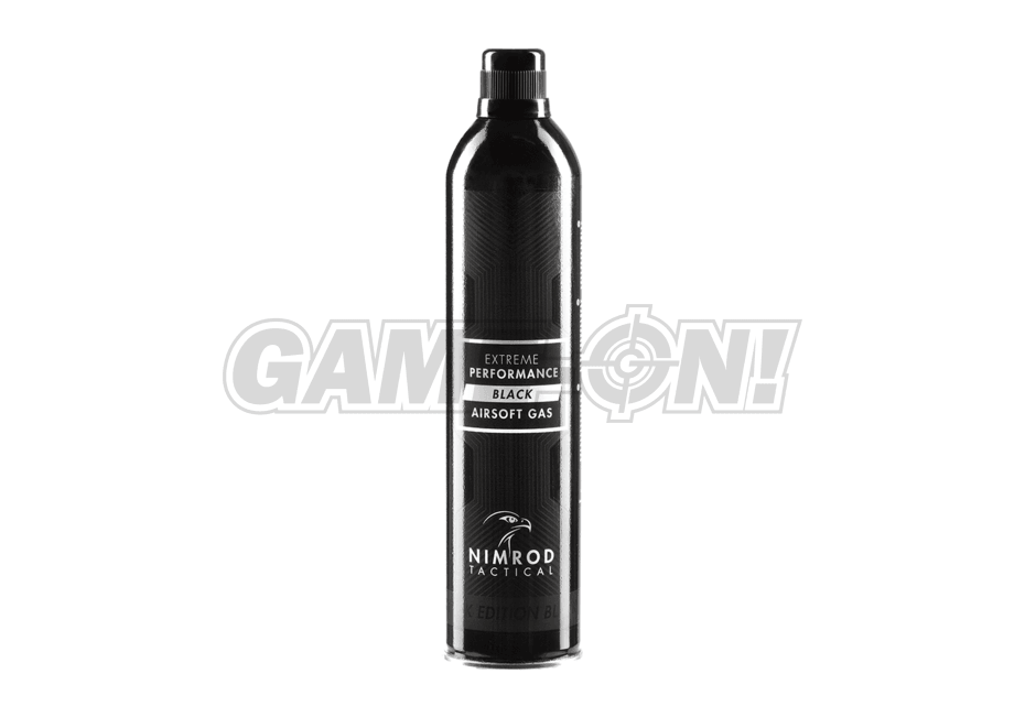 Nimrod Black - Extreme Softgungass 500ml - 203psi - Game-On.no