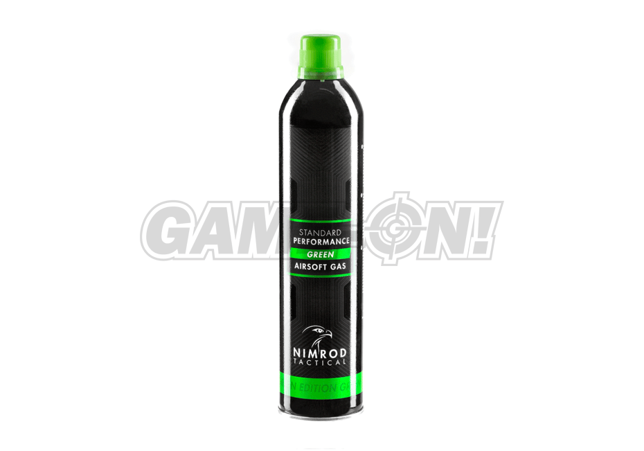 Nimrod Green - Softgungass Standard 500ml - 145psi - Game-On.no