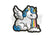 Not Drunk Unicorn Patch - Farget - Game-On.no