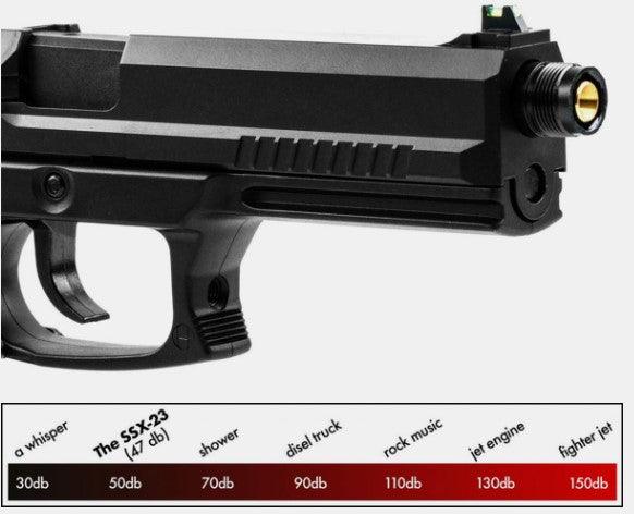 Novritsch - SSX23 Gassdrevet Softgun Pistol GNB - Svart - Game-On.no