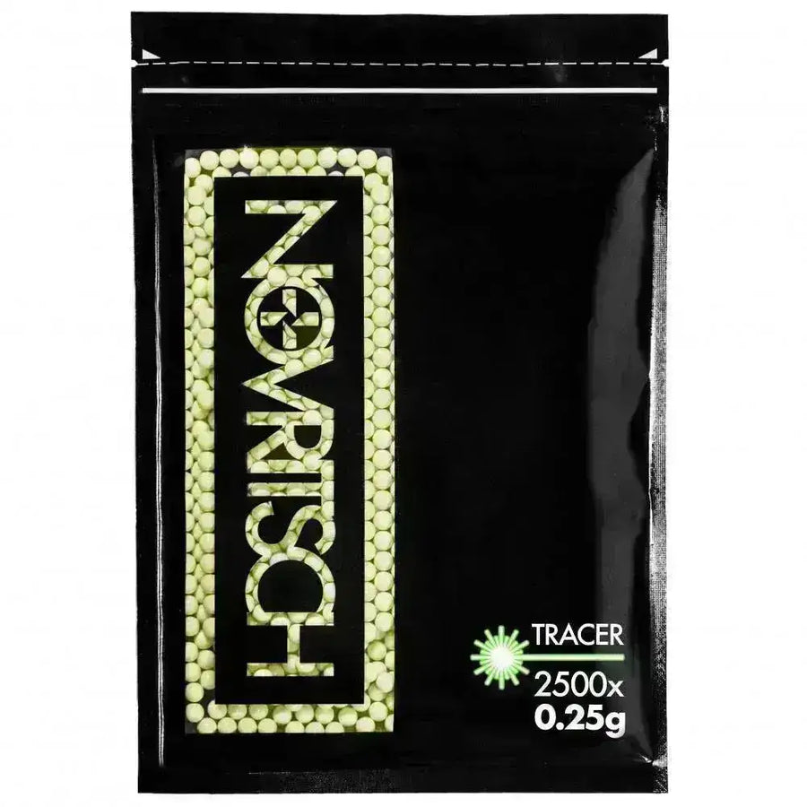 Novritsch - Tracer Softgunkuler 0.25g - 2500stk - Game-On.no