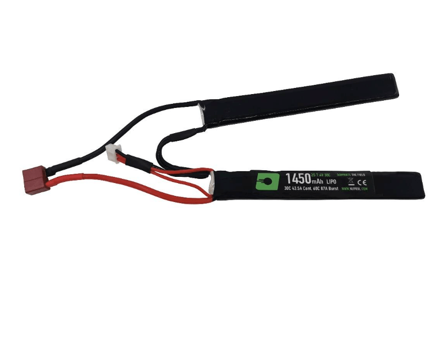 NP Batteri Li-Po 7.4V 30C - 1450mAh - Nunchuck Type - DEANS - Game-On.no