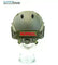 NP - FAST Hjelm med Rail - Grønn - Game-On.no