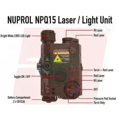 Nuprol - NPQ15 Laser/Lys - Game-On.no