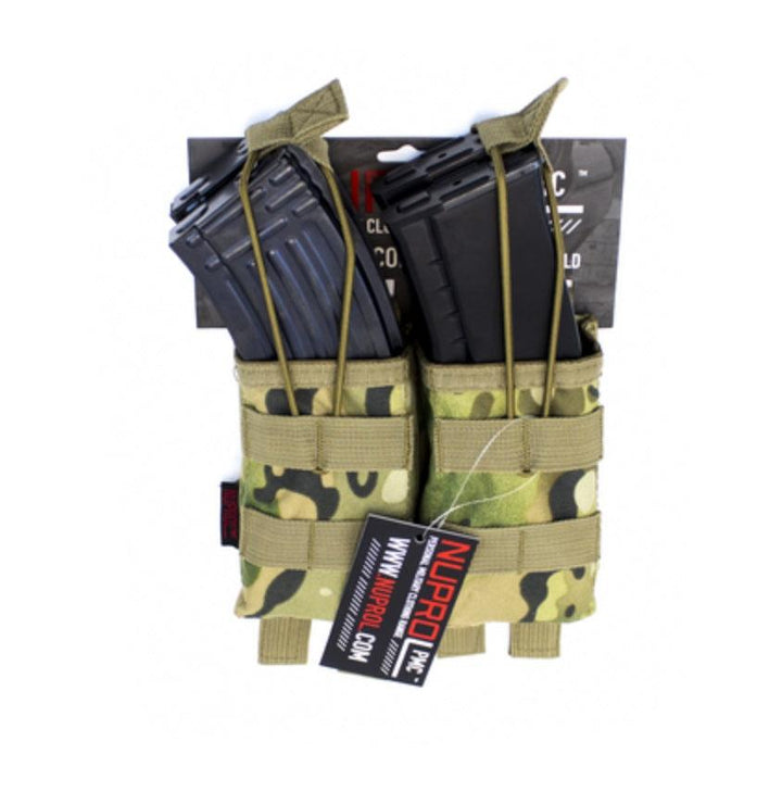 Nuprol PMC AK Double Mag Pouch - MultiCam - Game-On.no