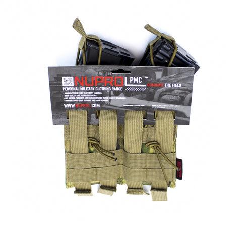 Nuprol PMC AK Double Mag Pouch - MultiCam - Game-On.no