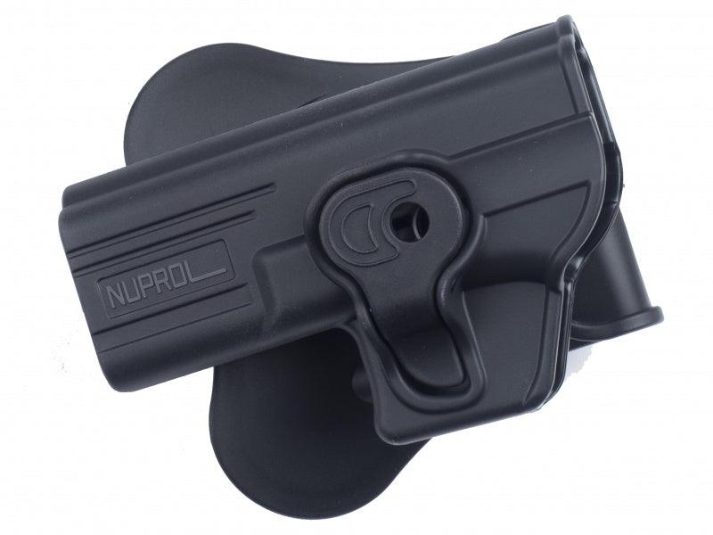 Nuprol Quick Detatch Holster Left Handed - G-Serie - Game-On.no