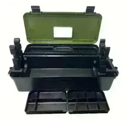 Oppbevaring / Verktøykasse med Våpenstøtte - Svart / Grønn - Game-On.no