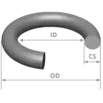 Oring -112 - O-ring til regulator mellom paintballtank/regulator - Game-On.no
