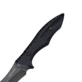 Overlevelses Kniv med Forsterket Nylon Grep - Slire Inkludert - Game-On.no