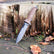 P38 Kniv - Med Lærslire - Lisensiert - Game-On.no