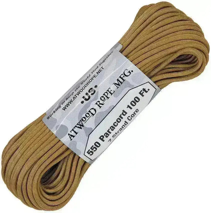 Paracord - Beige - 30 meter Bunt - Game-On.no