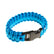 Invader Gear Paracord armbånd, Indigo Blue, på håndledd