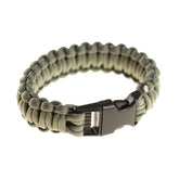 Invader Gear Paracord armbånd, Grey, på håndledd