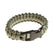 Invader Gear Paracord armbånd, Grey, på håndledd