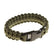 Invader Gear Paracord armbånd, Olive Green, på håndledd