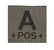Patch - Blodtype A+ Borrelås - Type A Positiv - Game-On.no