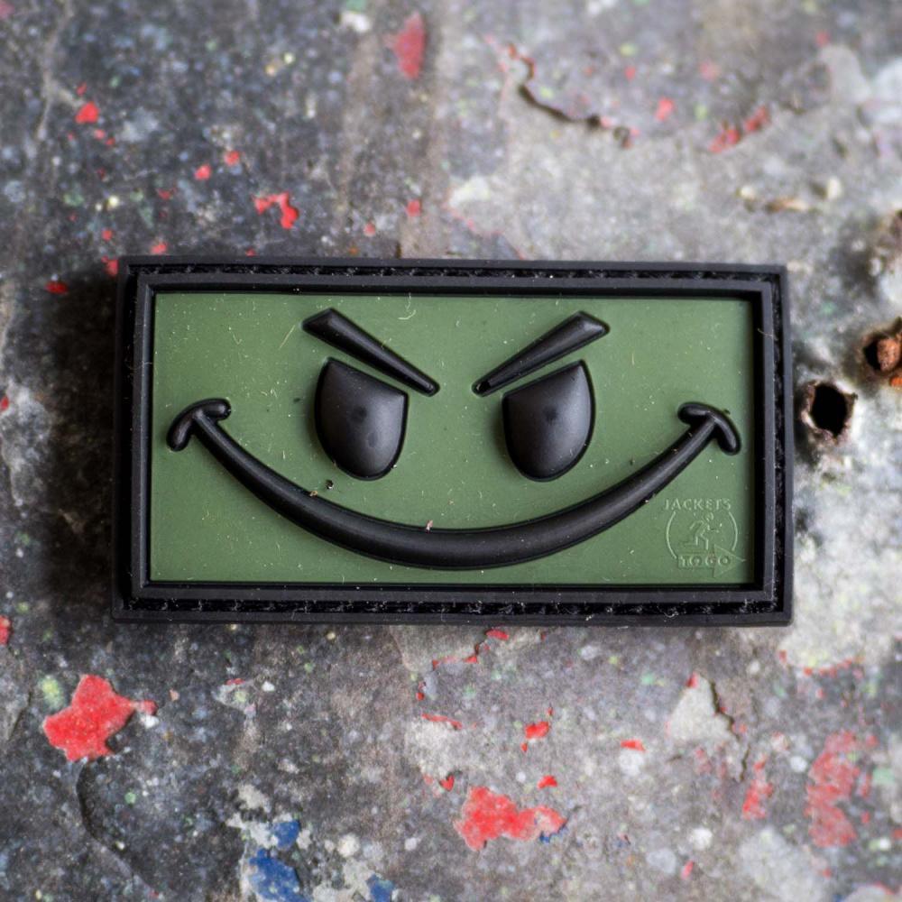 Patch - Evil Smile Rubber - Forest - Game-On.no