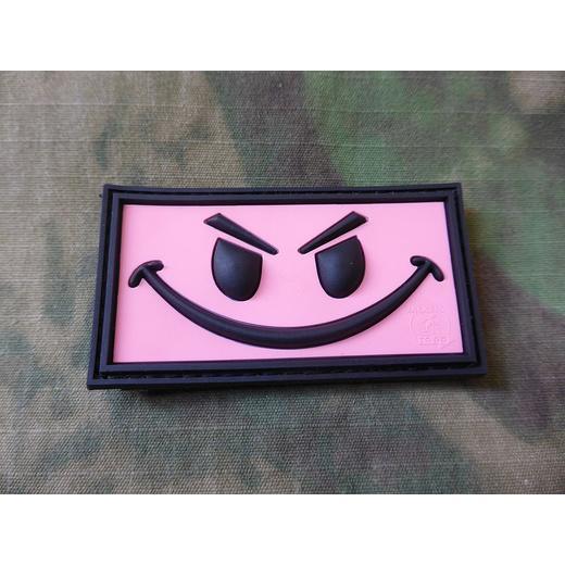 Patch - Evil Smile Rubber - Rosa - Game-On.no