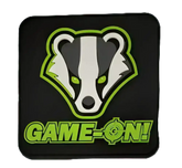 Patch - Game-On Badger Logo - PVC - Firkantet - Game-On.no