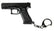 Pistol Nøkkelring G-modell - Svart Minipistol - Game-On.no