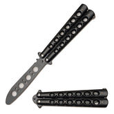 Snake Eye PK-1408 butterfly kniv treningskniv sort