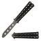 Snake Eye PK-1408 butterfly kniv treningskniv sort